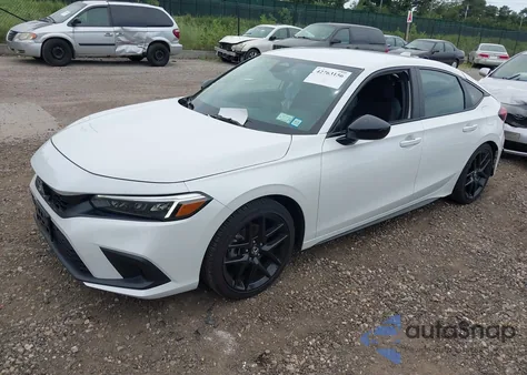 2024 Honda Civic Sport from USA, damaged, VIN 19XFL2H83RE038186